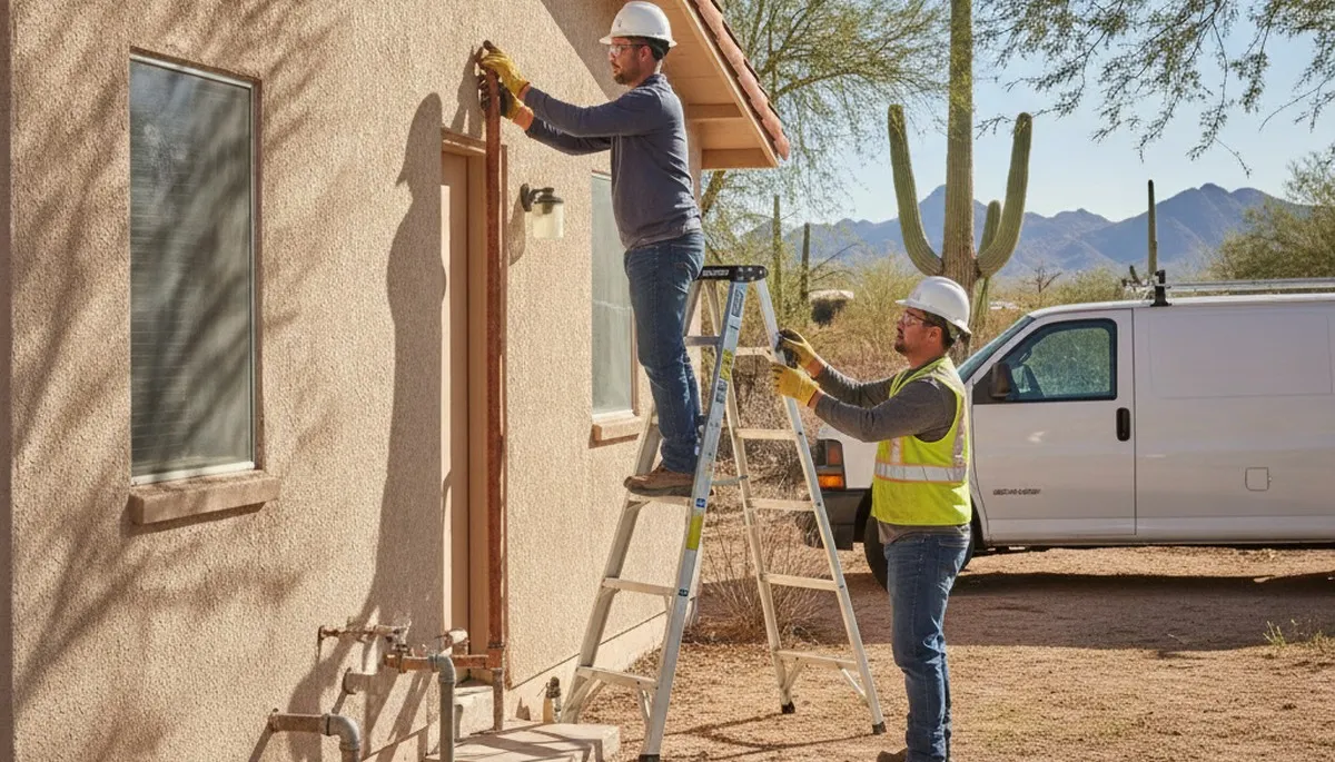 Emergency plumbing repair service in Tucson, AZ for leaks, clogs, and urgent pipe fixes